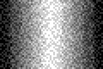 Pixel grey gradient background Seamless pattern
