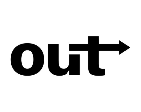 Out Letter Logo