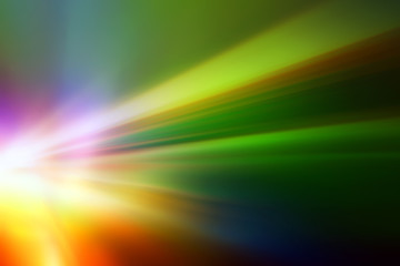 Abstract background in gree, orange, red, purple and white colors