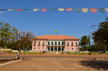 Presidential palace in the capital city of Guinea Bissau © robnaw