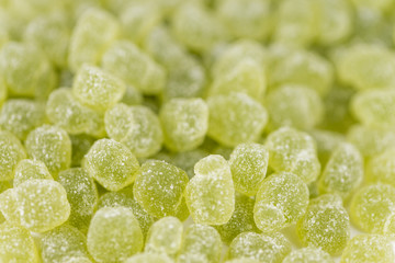 Gummy candy (close-up shot)