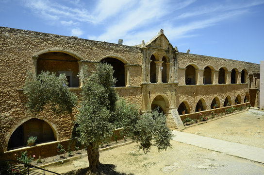 Greece, Crete, Arkadi Monastery