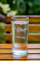 Glass of water