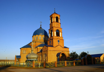 Orthodox Church of the Holy Trinity in the village Utevka