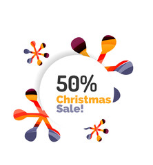 Christmas banner design