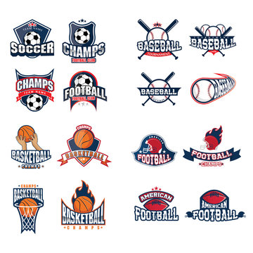 sports logo set