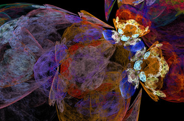 Obraz premium abstract fractal pattern