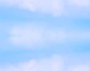 blurred blue sky background