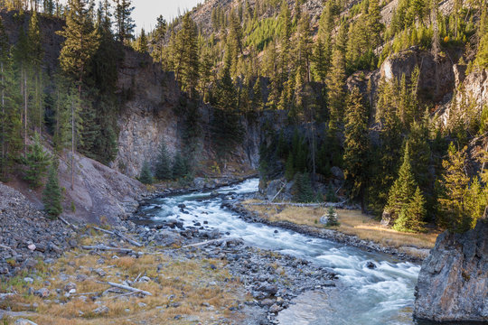 Firehole River Yellowstone National Park