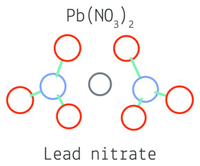 Lead nitrate PbN2O6 molecule