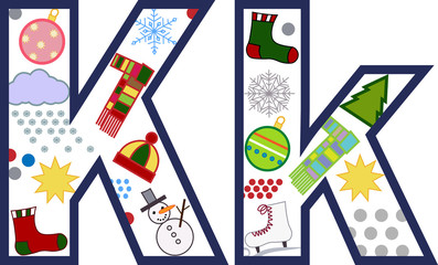 litera d © felicytka