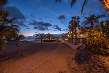 Costa Adeje bei nacht