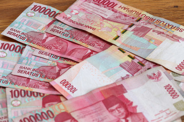 Indonesian money / Rupiah.