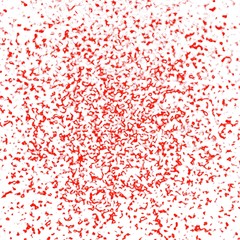 Surreal diffuse red splatter blotchy splash background texture