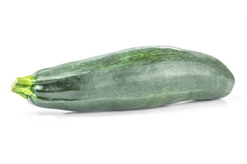 Zucchini isolated on white background