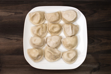 Traditional polish dumplings, 