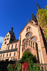 Fototapeta na wymiar Marienkirche Gelnhausen-Hessen