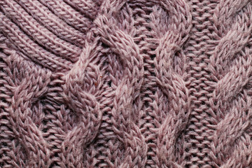 The texture of wool with unusual patterns
