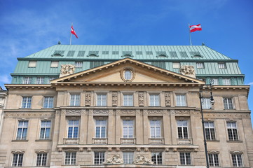 Fototapeta na wymiar Historical building in Vienna, Austria