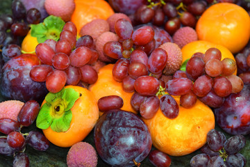 variety of fruits and berries