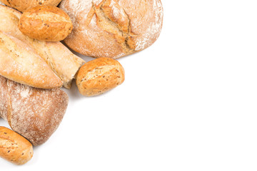 Composition with bread