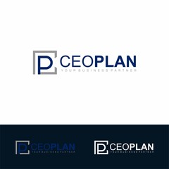 business logo design in abstract style