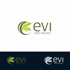 business logo design in abstract style