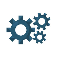 gears machine settings isolated icon vector illustration design