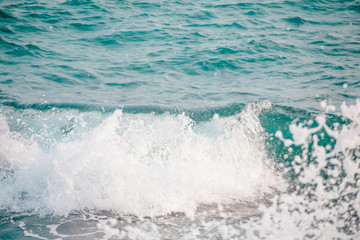 Beautiful Blue Ocean Wave