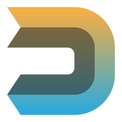 Circle button vector isolated