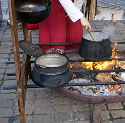 Kochen im Mittelalter 