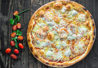 pizza and components