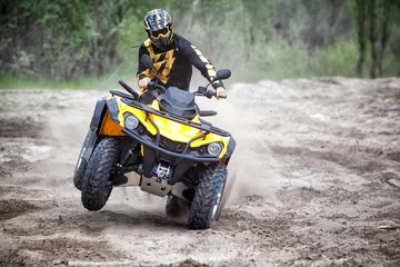 Foto op Aluminium Racing ATV for off-road © GennadiyUdovichenko