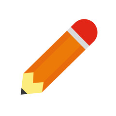 pencil school supply isolated icon vector illustration design
