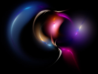 Abstract fractal background