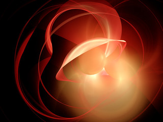 Abstract fractal background