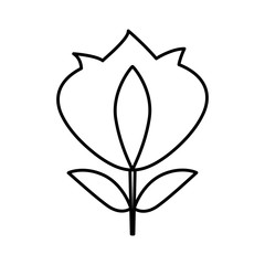 fleur de lys isolated icon vector illustration design