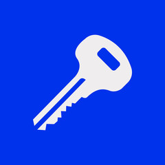 key icon stock vector illustration flat design