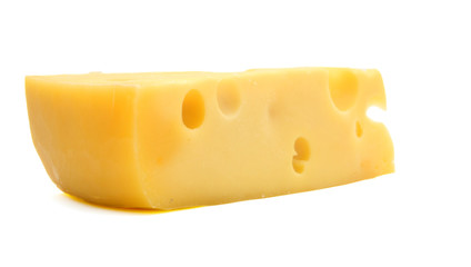 cheese isolated on white background