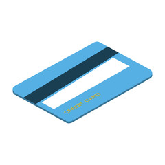 credit card isolated icon vector illustration design