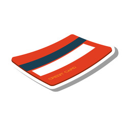 credit card isolated icon vector illustration design