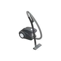 Vacuum Cleaner Isometric Vector Illustration