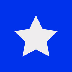 star icon stock vector illustration flat design