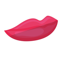 sexy female lips isolated icon vector illustration design