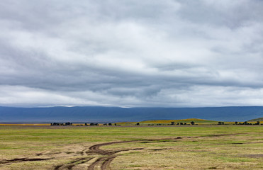 Vanishing African Road