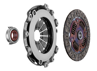 Disc and clutch basket with release bearing