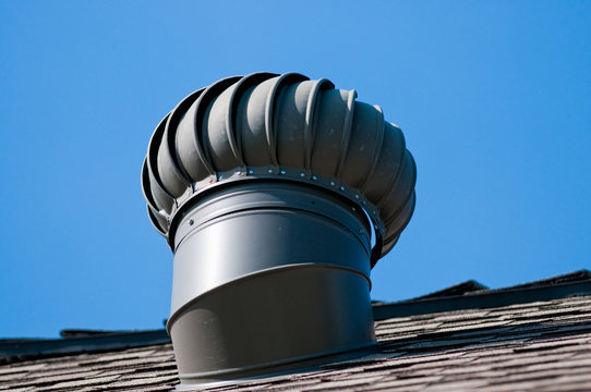 Roof Top Vent On House