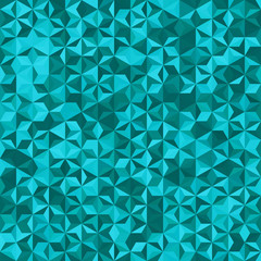 Vector seamless abstract background for design with blue triangles. Vector illustration