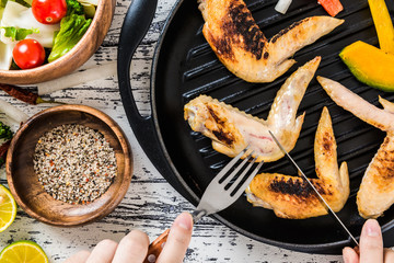 チキン 料理イメージ