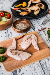 チキン 料理イメージ